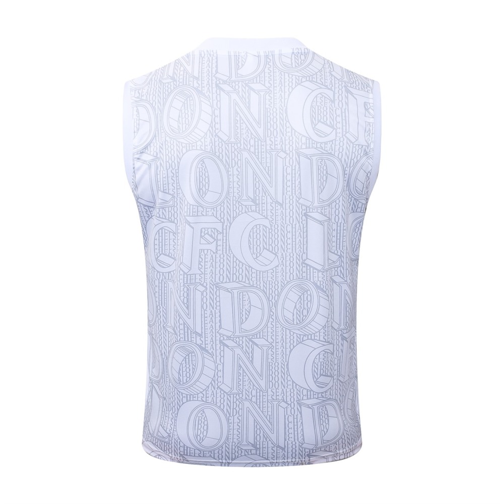 2026 Chelsea White Training Set Shirt and Shorts