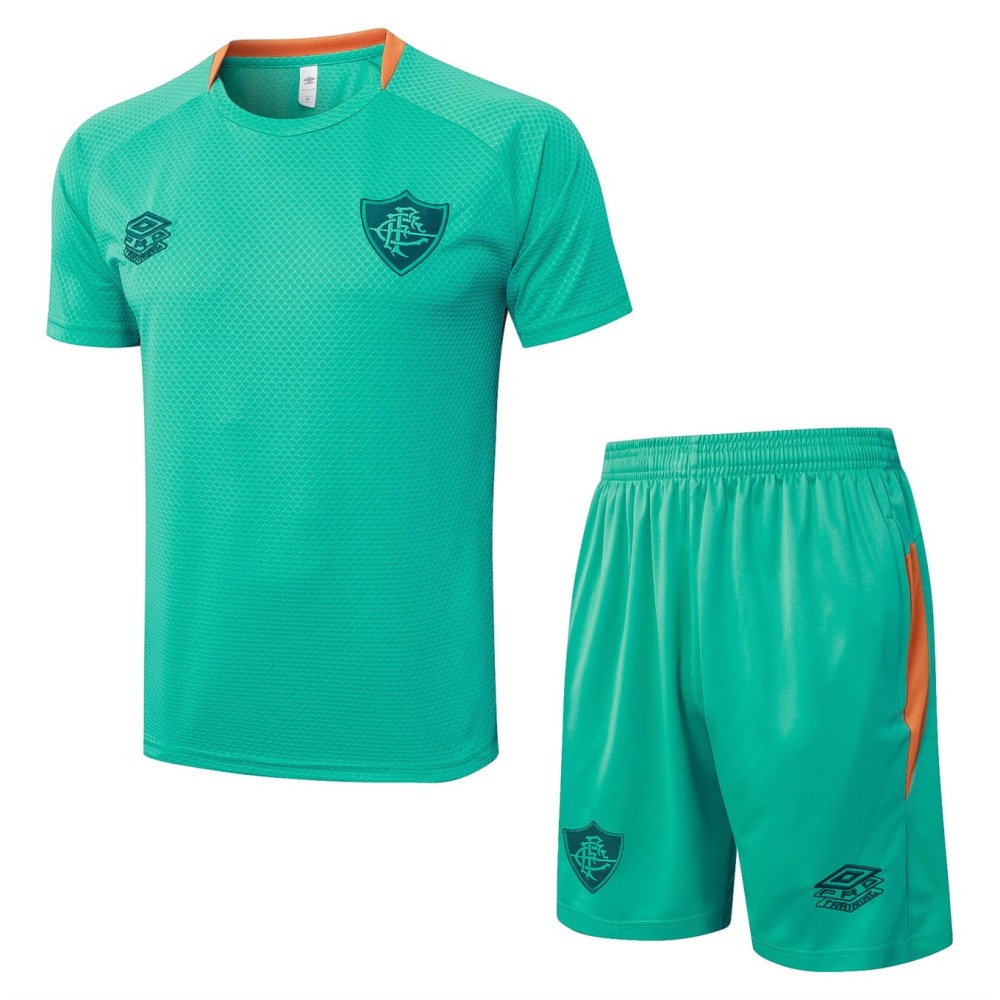 2026 Fluminense Green Training Set Shirt and Shorts