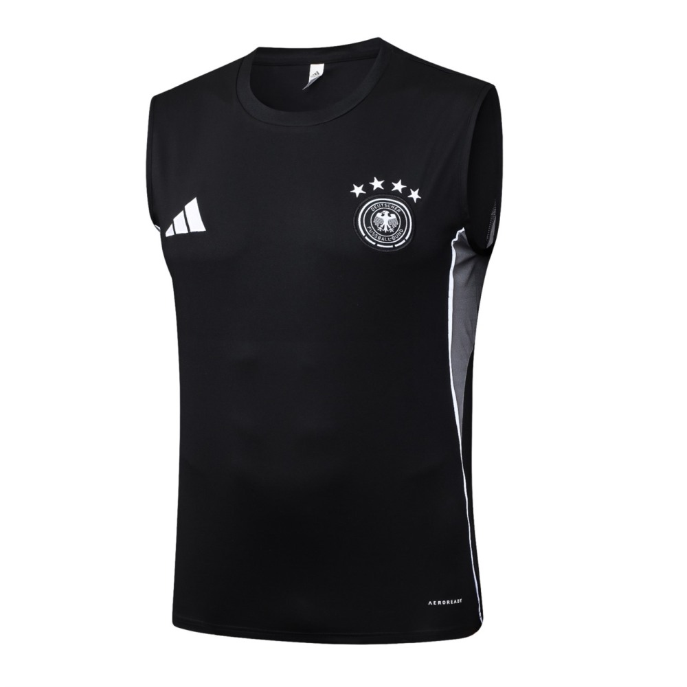 2026 Germany Black Training Set Shirt and Shorts