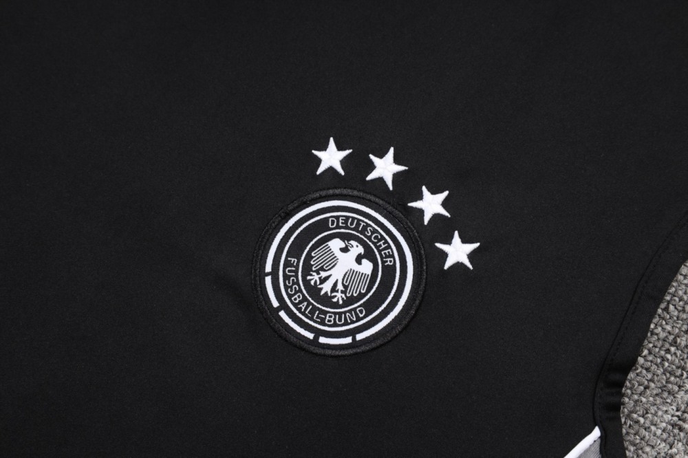 2026 Germany Black Training Set Shirt and Shorts
