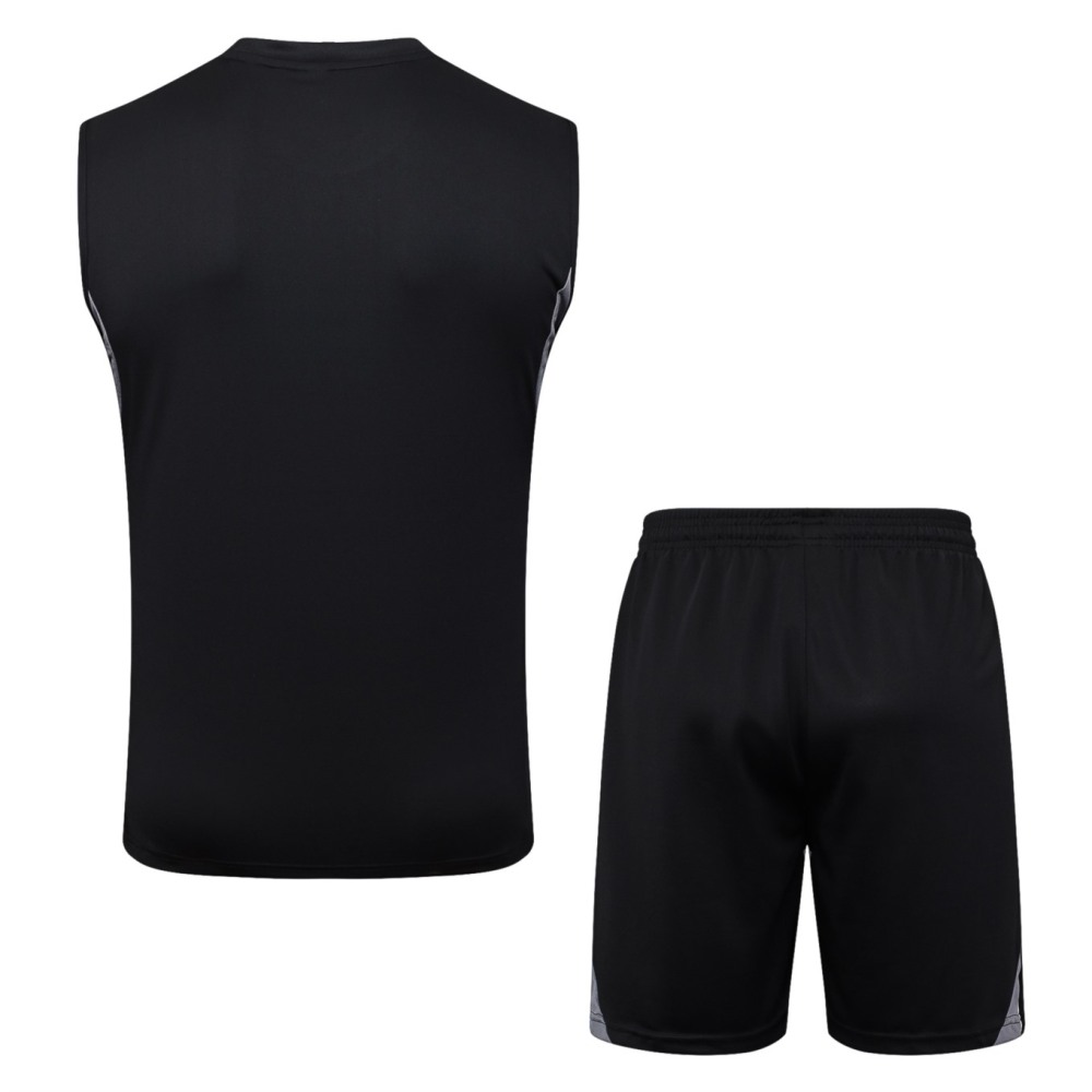 2026 Germany Black Training Set Shirt and Shorts