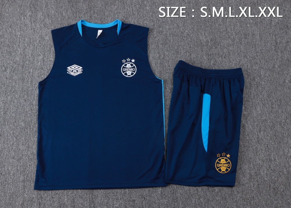 2026 Gremio Royal blue Training Set Shirt and Shorts