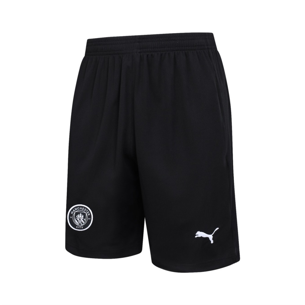 2026 Manchester City Black Training Set Shirt and Shorts