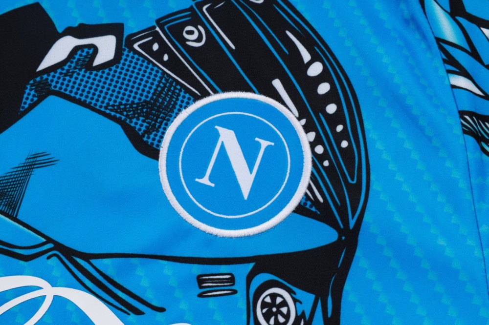 2026 Naples Blue Training Set Shirt and Shorts