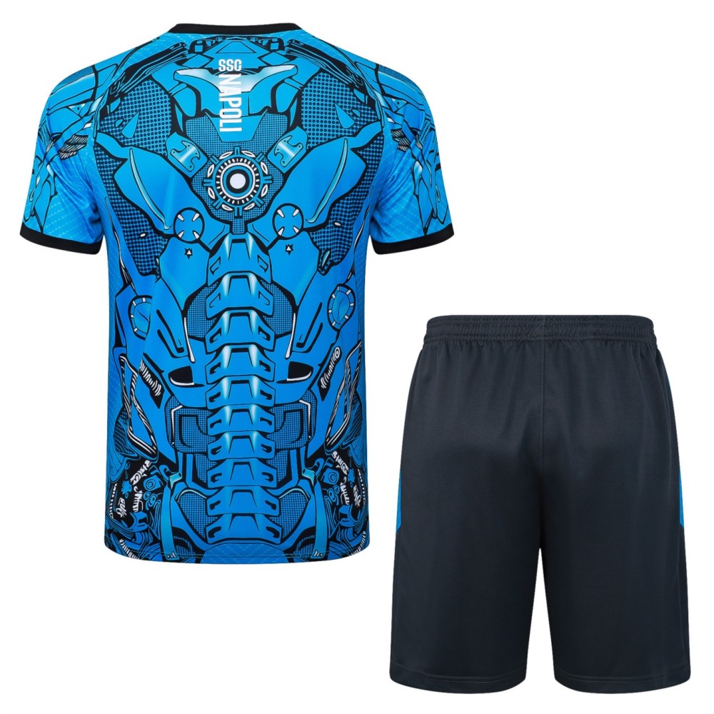2026 Naples Blue Training Set Shirt and Shorts