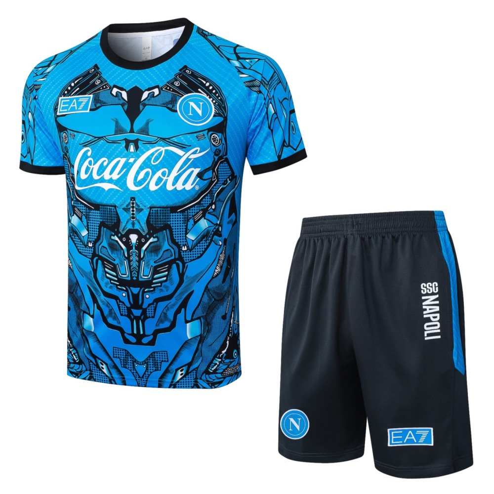 2026 Naples Blue Training Set Shirt and Shorts