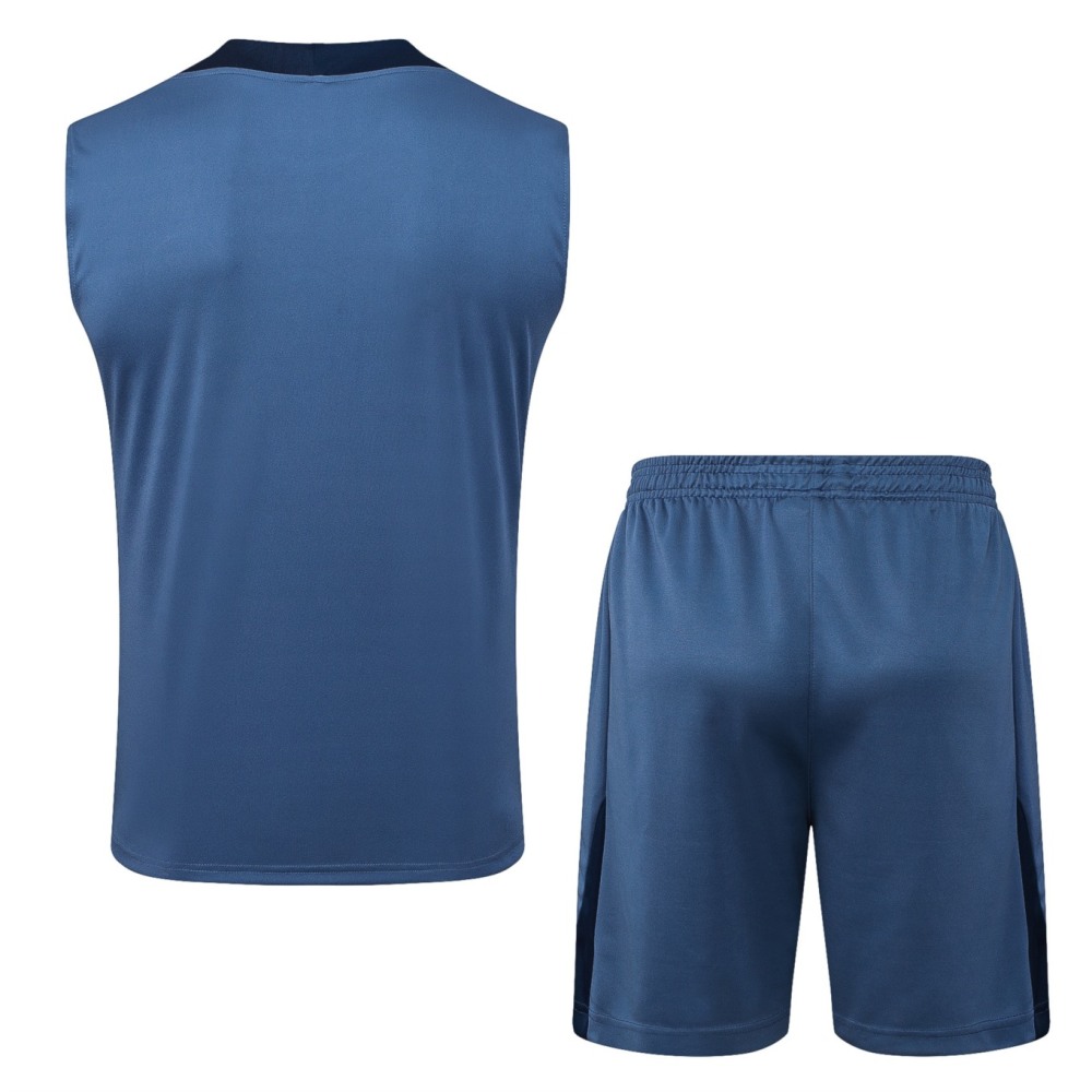 2026 PSG Light gray Training Set Shirt and Shorts