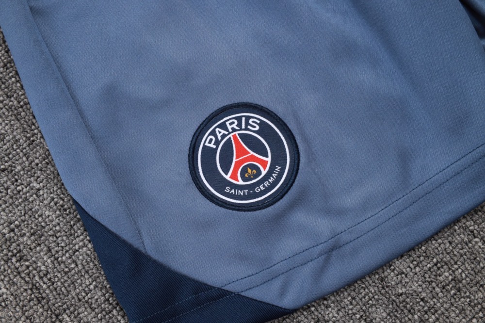 2026 PSG Light gray Training Set Shirt and Shorts