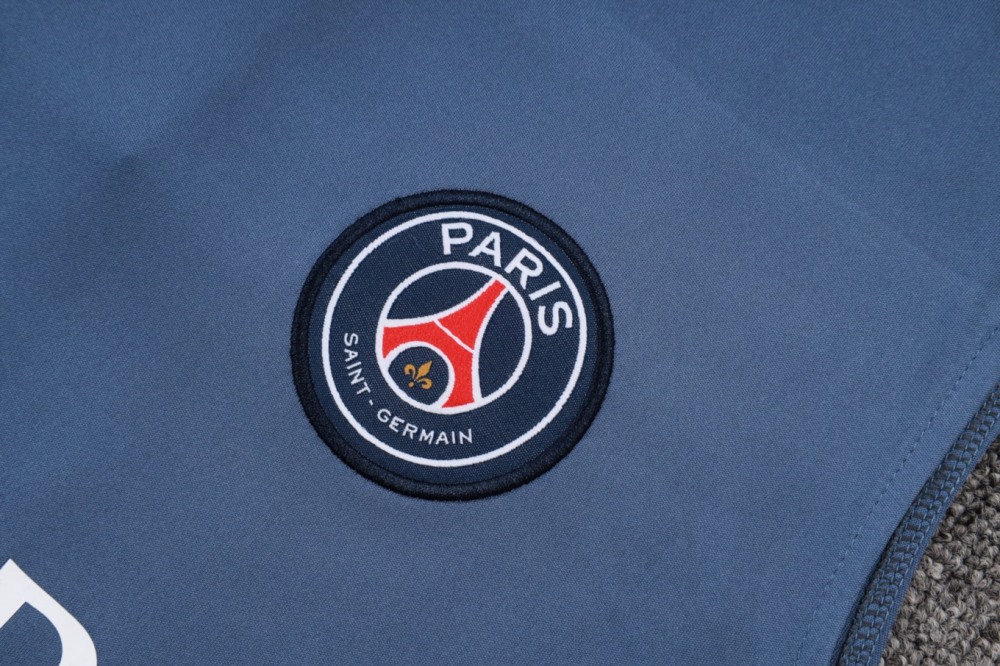 2026 PSG Light gray Training Set Shirt and Shorts