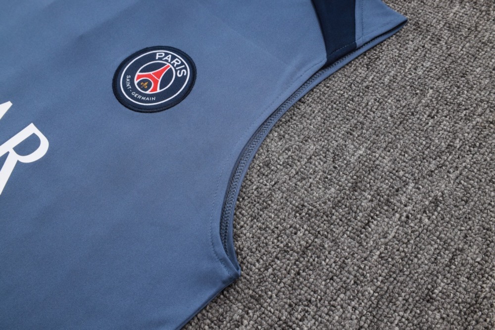 2026 PSG Light gray Training Set Shirt and Shorts