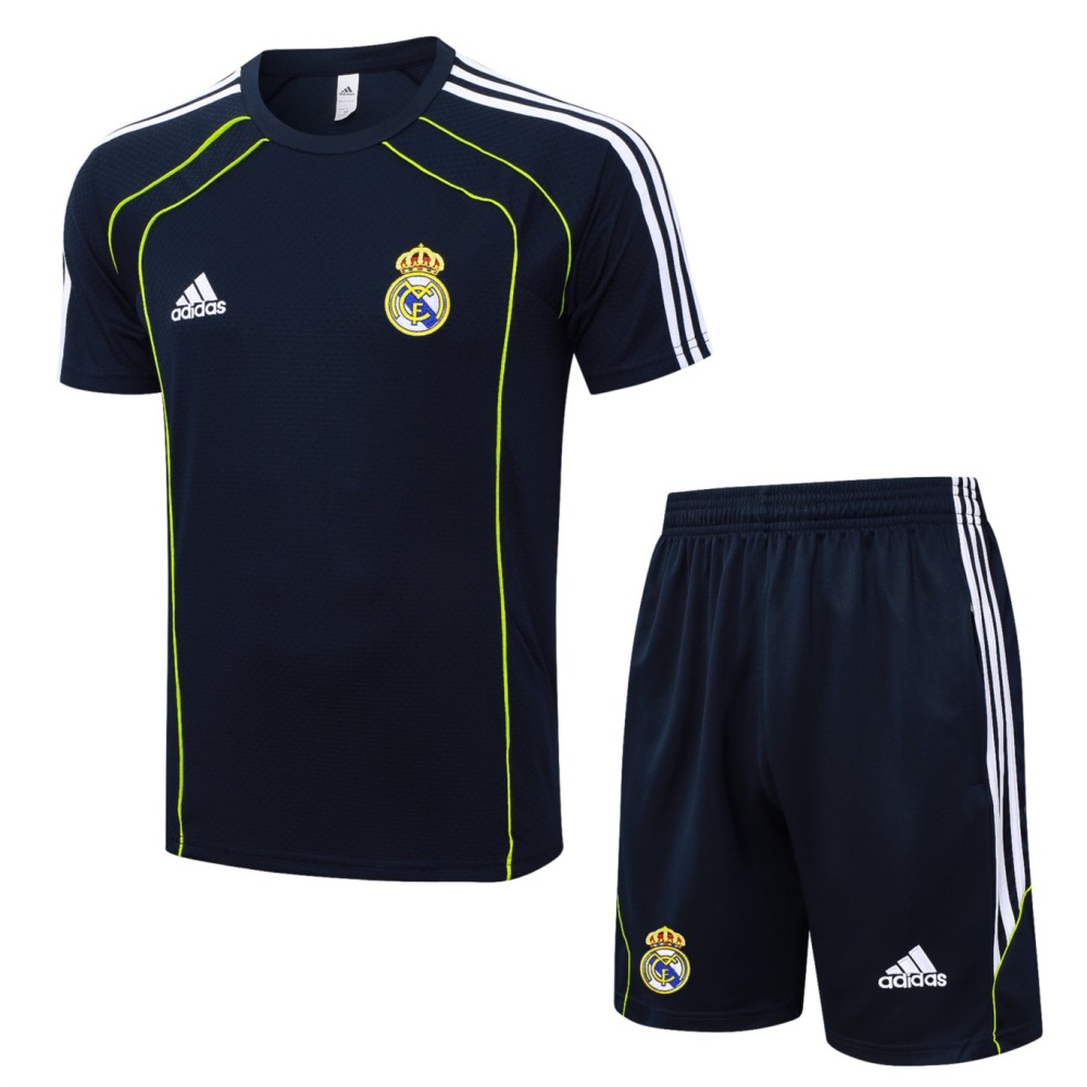 2026 Real Madrid Cyan Training Set Shirt and Shorts