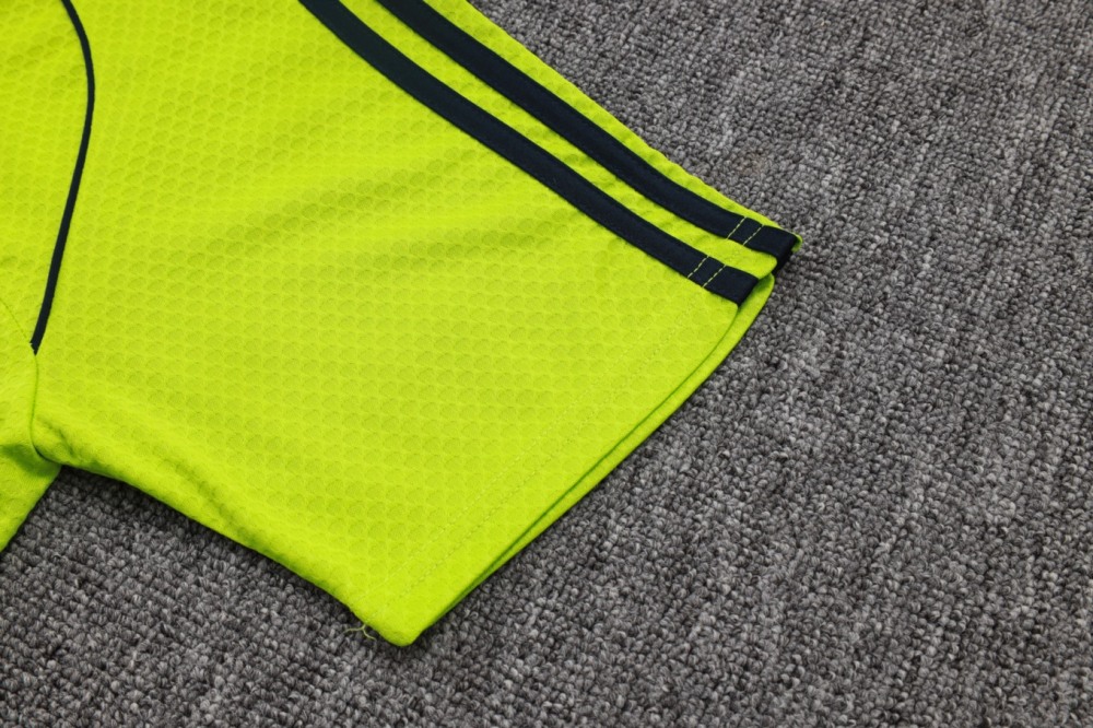 2026 Real Madrid Grass green Training Set Shirt and Shorts