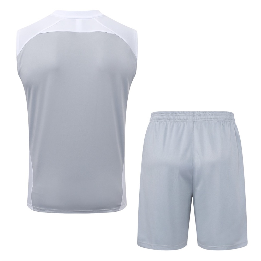 2026 Real Madrid Pale Training Set Shirt and Shorts