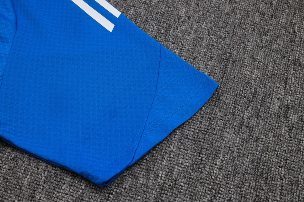 2026 Real Madrid Sky blue Training Set Shirt and Shorts