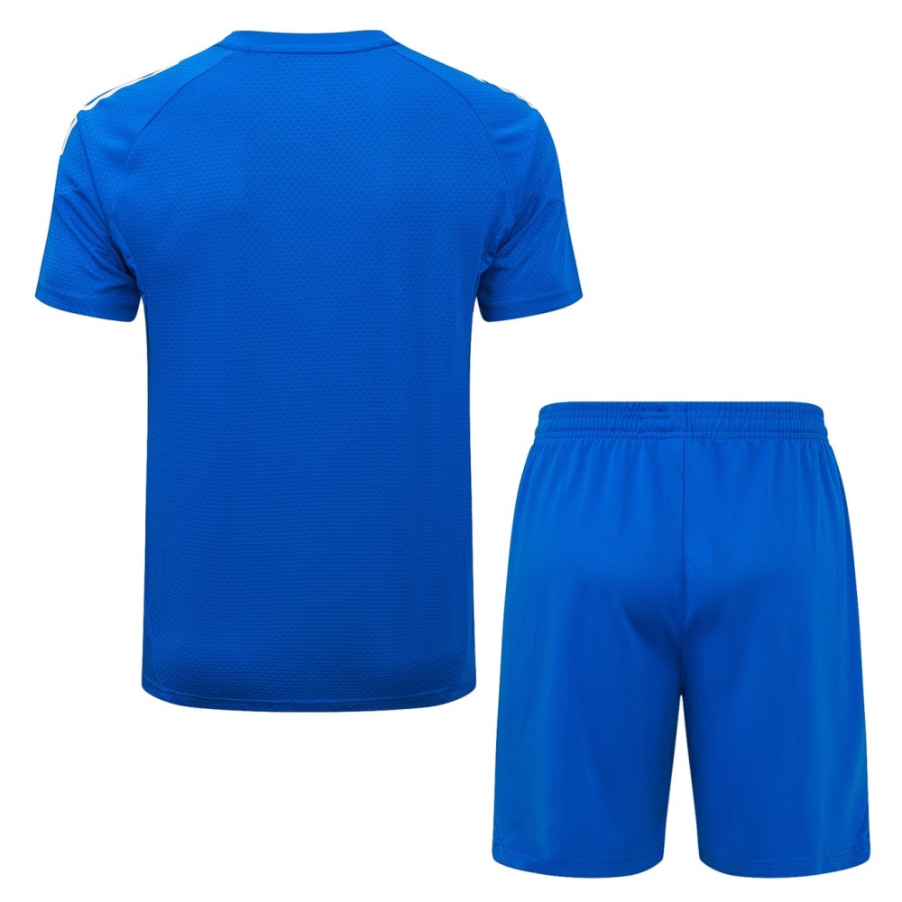2026 Real Madrid Sky blue Training Set Shirt and Shorts