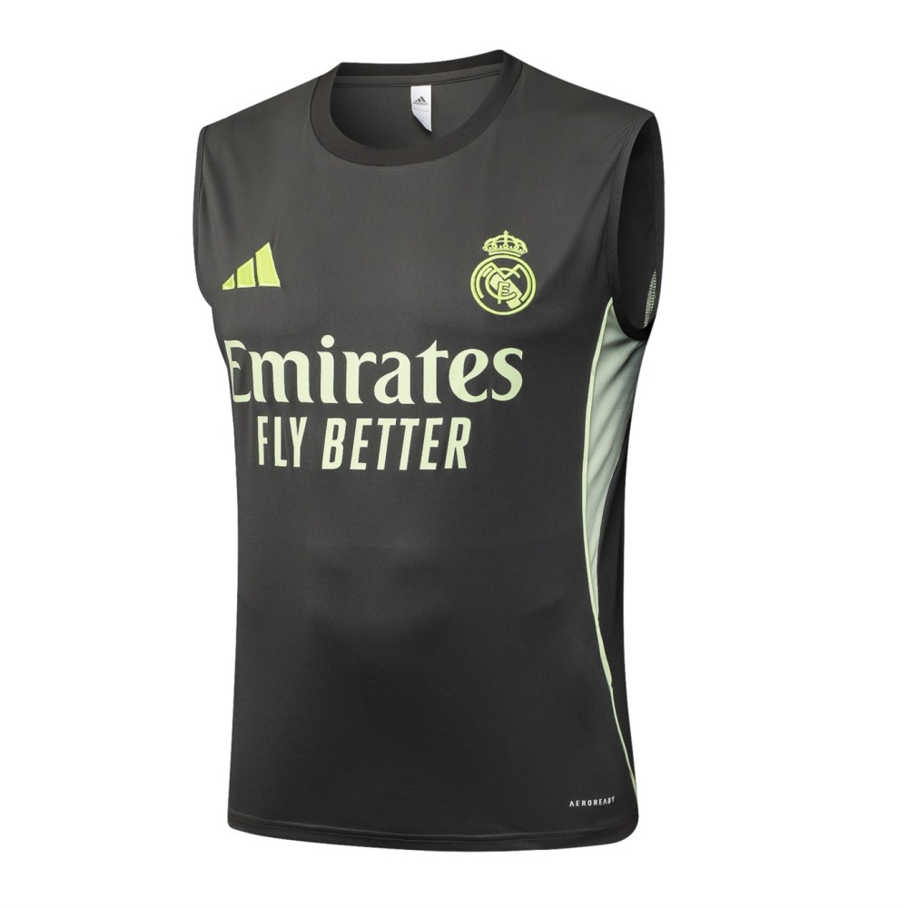 2026 Real Madrid Slate green Training Set Shirt and Shorts
