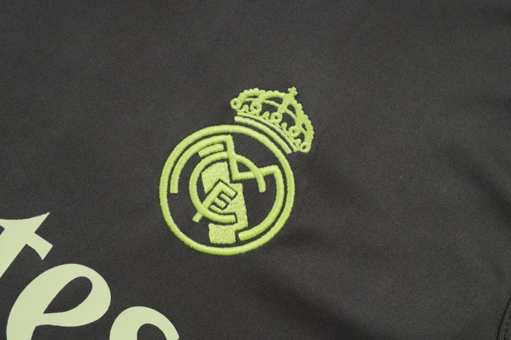 2026 Real Madrid Slate green Training Set Shirt and Shorts
