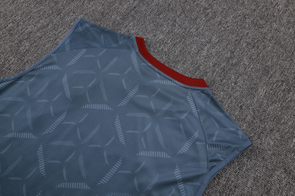 2026 Sao Paulo Grey Training Set Shirt and Shorts