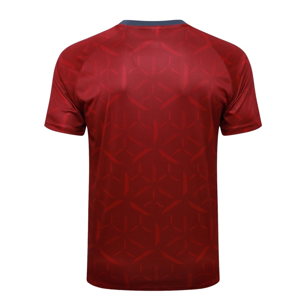 2026 Sao Paulo Maroon Training Set Shirt and Shorts