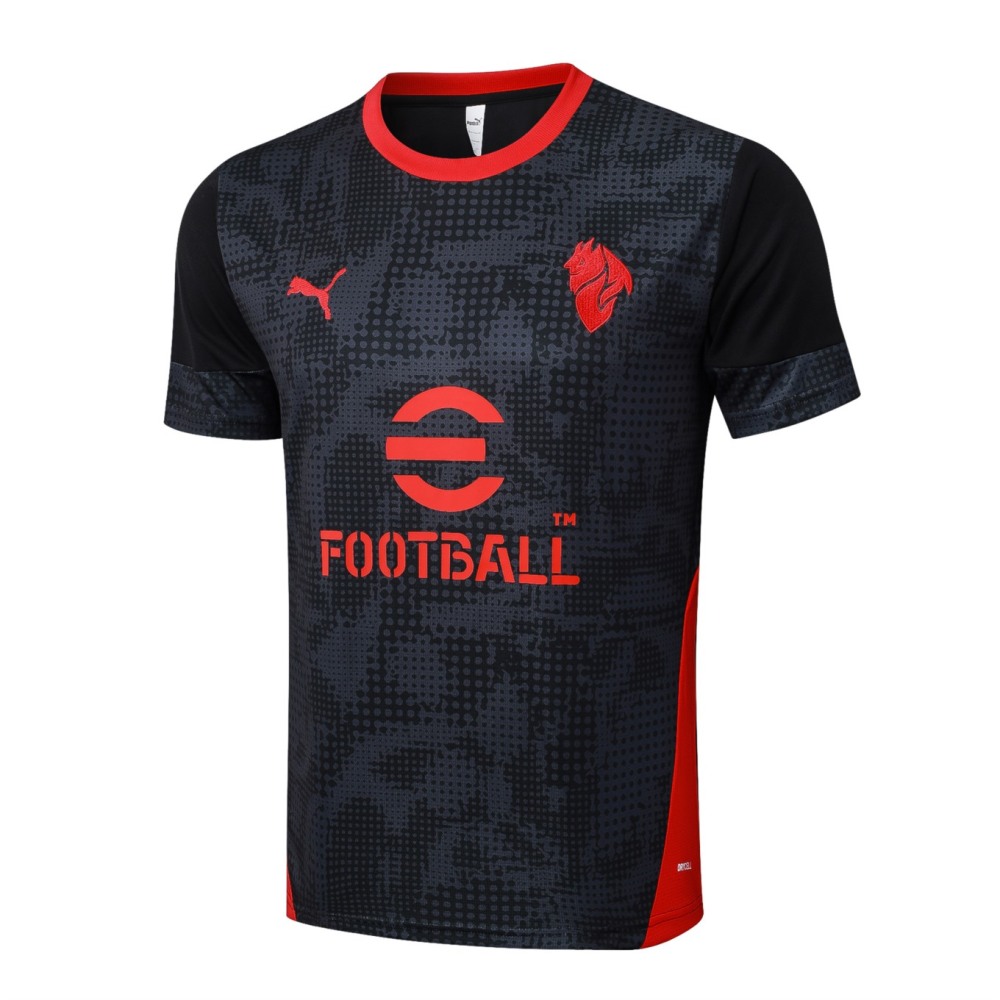 2026 AC Milan Black Training Set Shirt and Shorts