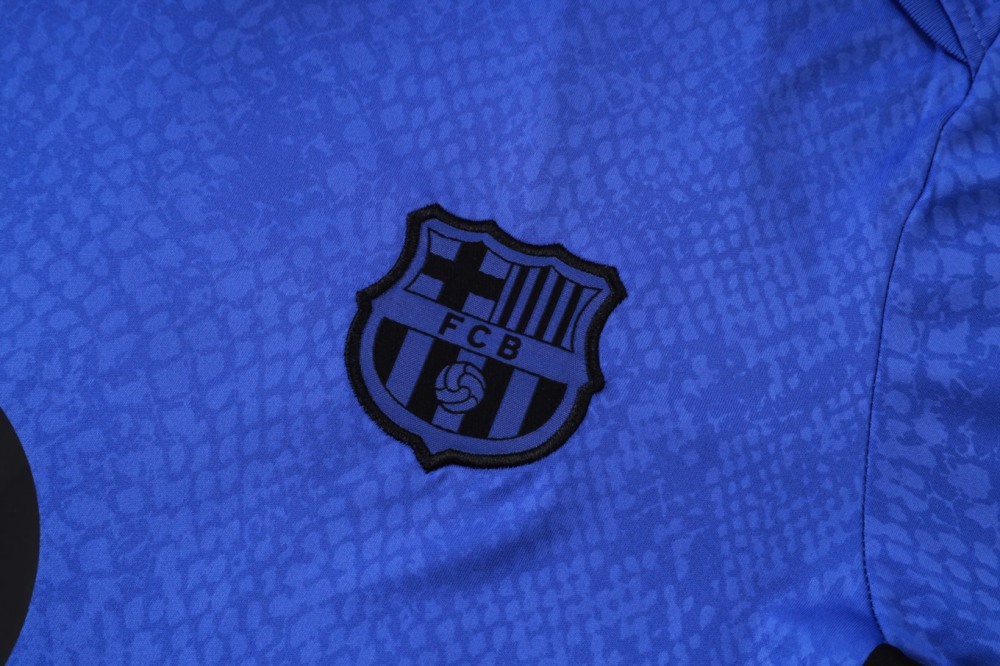 2026 Barcelona Purple Training Set Shirt and Shorts