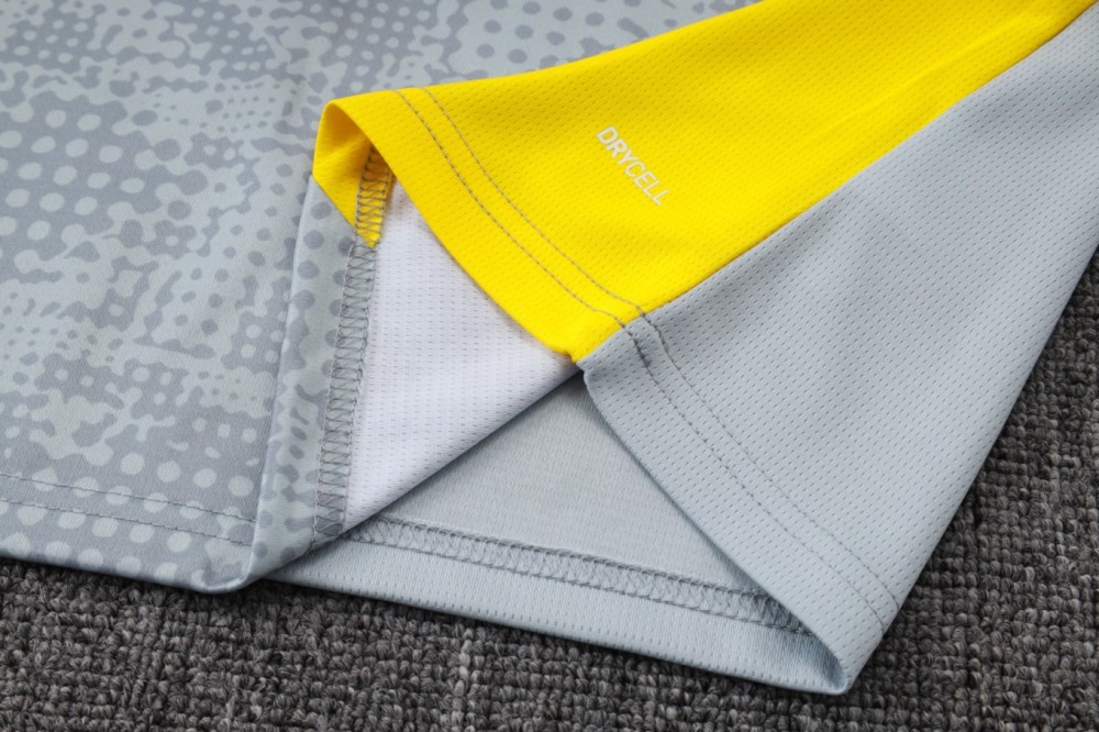 2026 Dortmund Light gray Training Set Shirt and Shorts