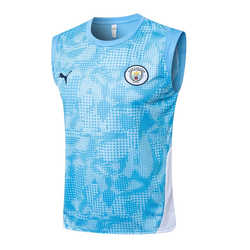 2026 Manchester City Light blue Training Set Shirt and Shorts