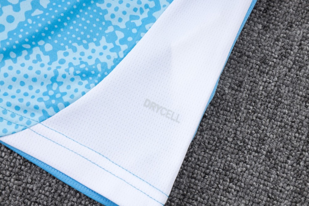 2026 Manchester City Light blue Training Set Shirt and Shorts