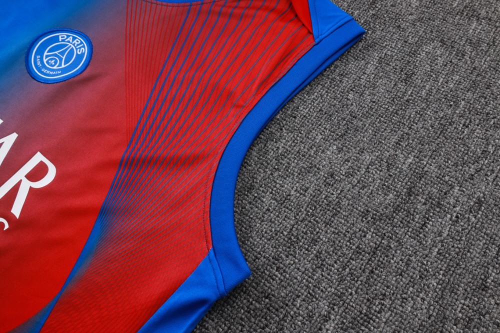 2026 PSG Blue-red Training Set Shirt and Shorts