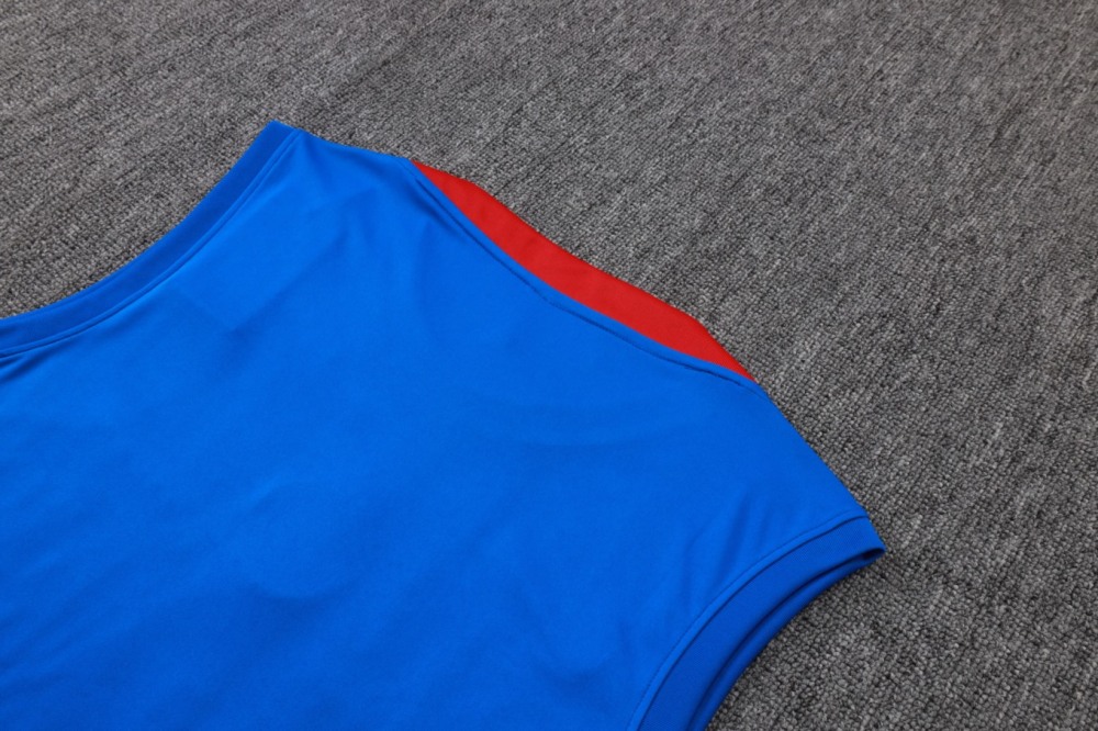 2026 PSG Blue-red Training Set Shirt and Shorts