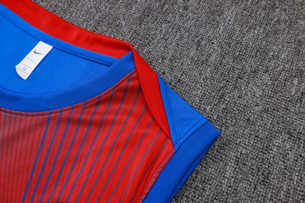 2026 PSG Blue-red Training Set Shirt and Shorts