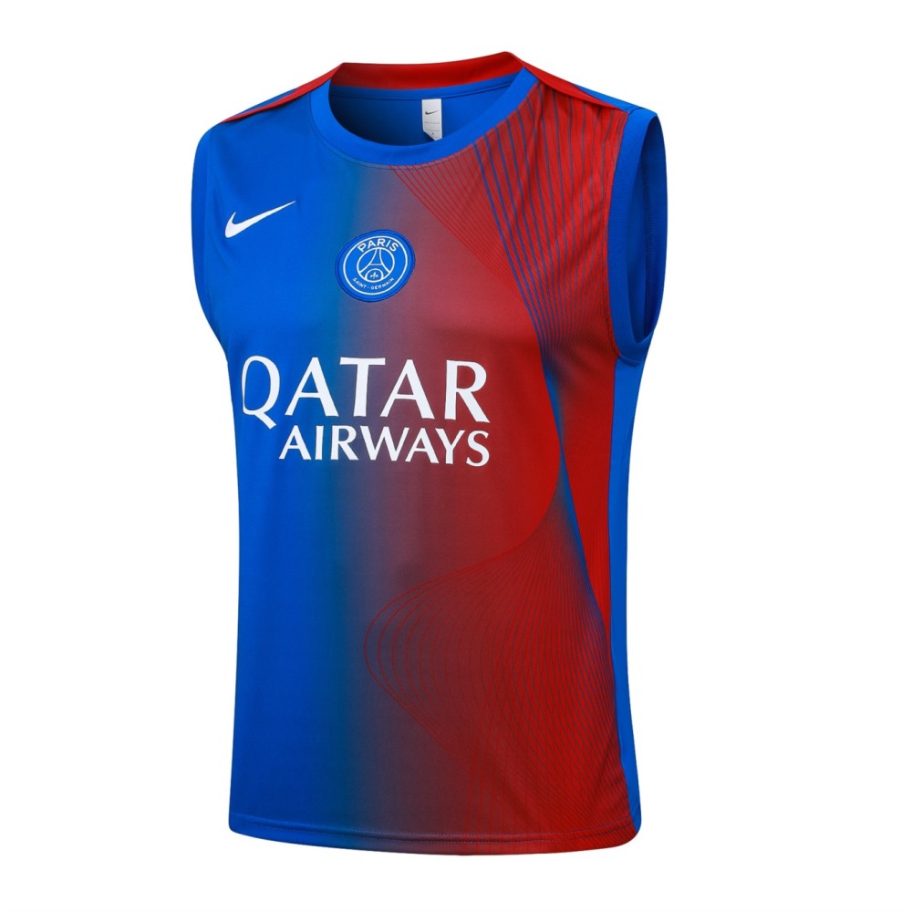 2026 PSG Blue-red Training Set Shirt and Shorts