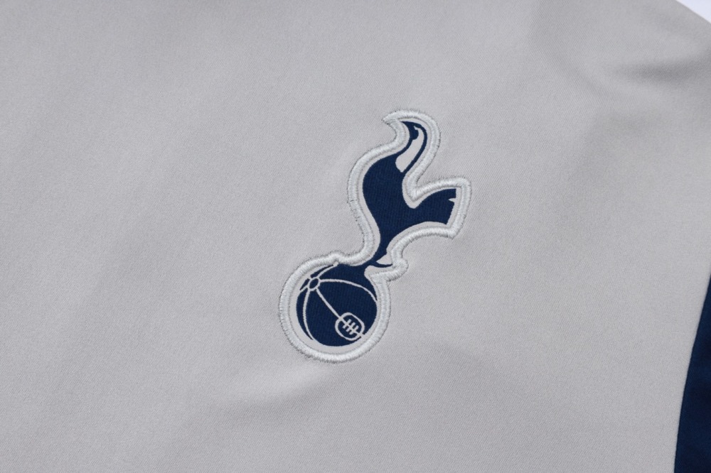 2026 Tottenham Light gray Training Set Shirt and Shorts