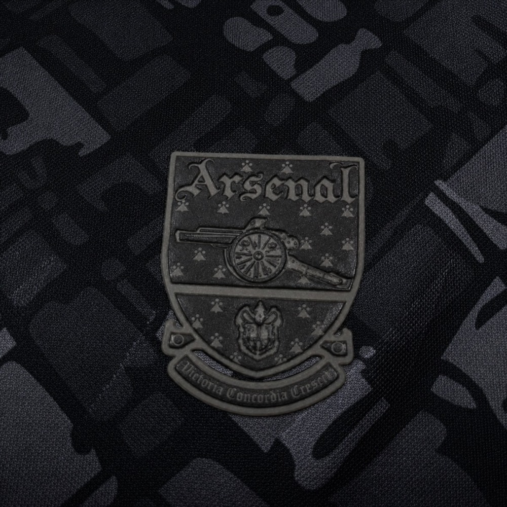 Retro Arsenal 1990/92 Black Jersey Fan Version