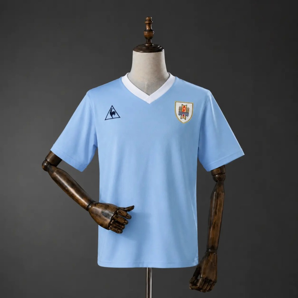 Retro Uruguay 1986 Home Jersey Fan Version