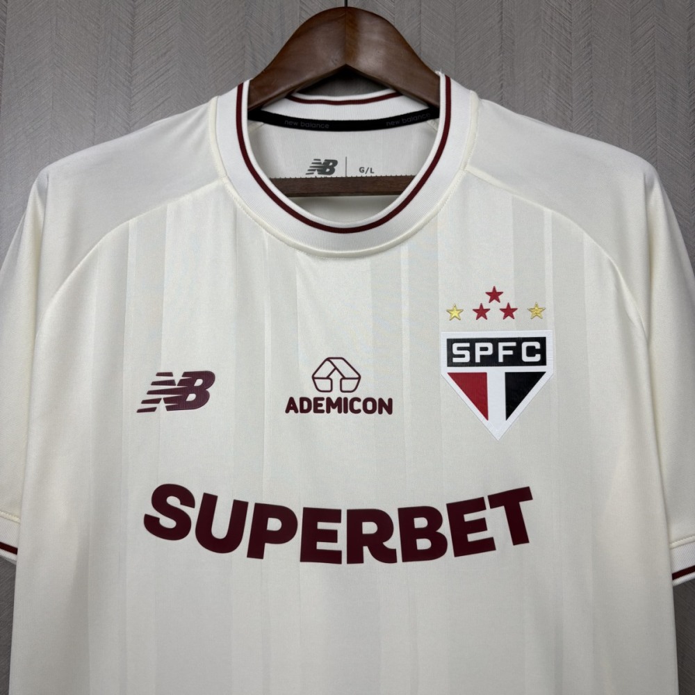 2026/27 Sao Paulo Second Away Jersey Fan Version