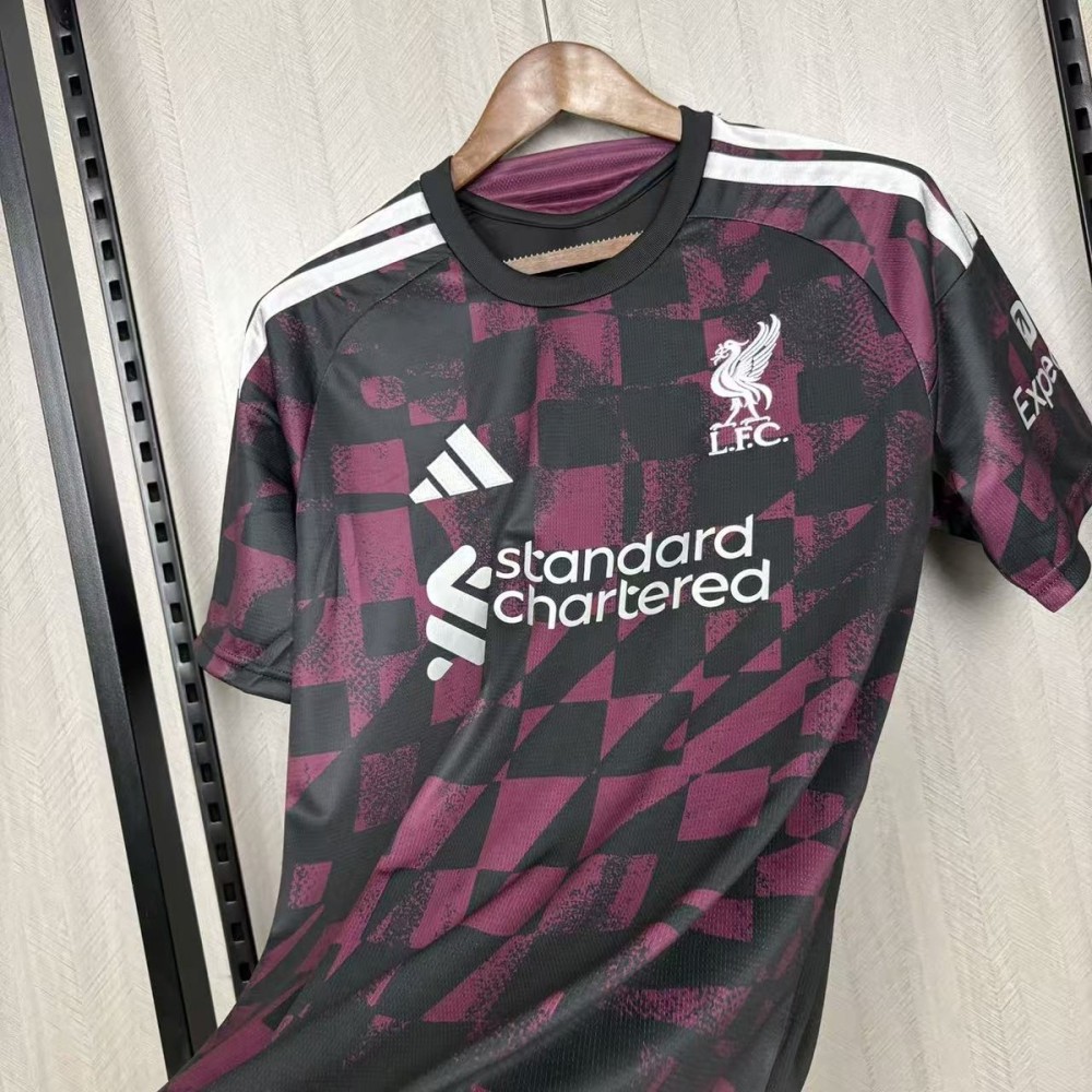 2026/27 Liverpool Second Away Jersey Fan version