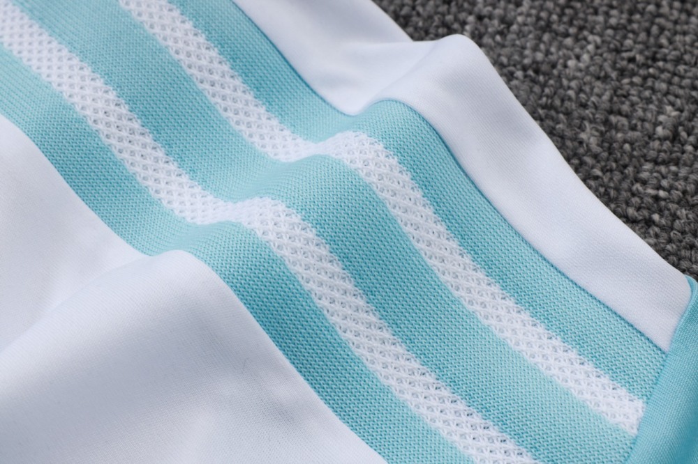 2026 Argentina White Training Set Shirt and Shorts