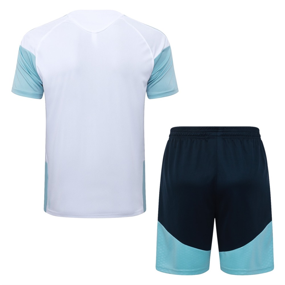 2026 Argentina White Training Set Shirt and Shorts