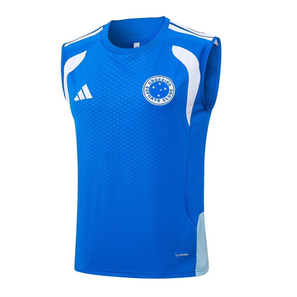 2026 Cruzeiro Colorful Blue Training Set Shirt and Shorts