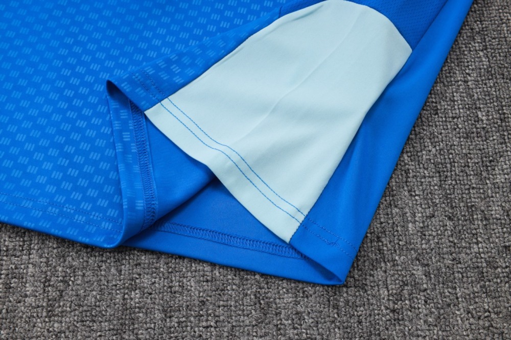 2026 Cruzeiro Colorful Blue Training Set Shirt and Shorts