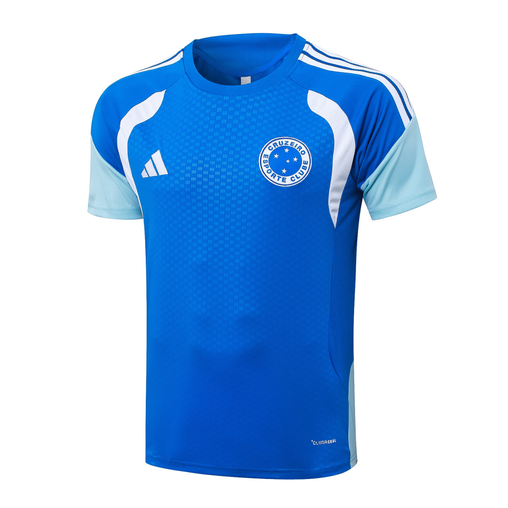 2026 Cruzeiro Colorful Blue Training Set Shirt and Shorts