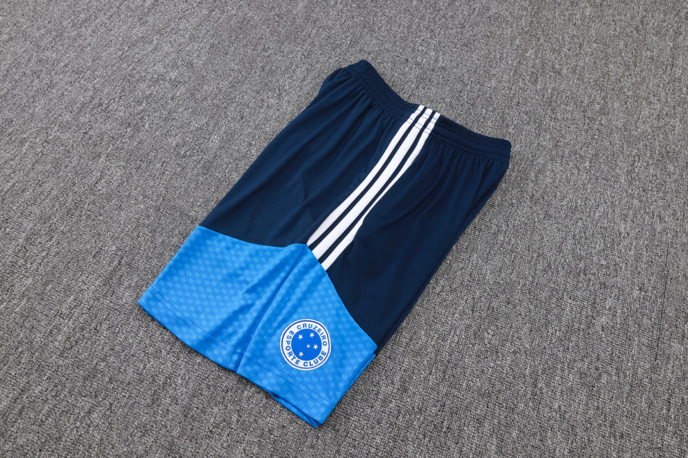 2026 Cruzeiro Colorful Blue Training Set Shirt and Shorts