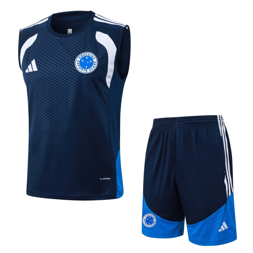 2026 Cruzeiro Royal blue Training Set Shirt and Shorts