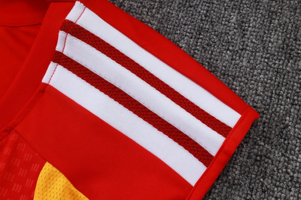 2026 Germany Red Training Set Shirt and Shorts