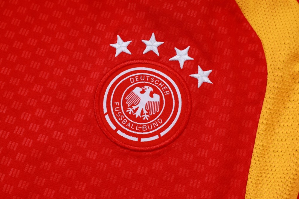 2026 Germany Red Training Set Shirt and Shorts