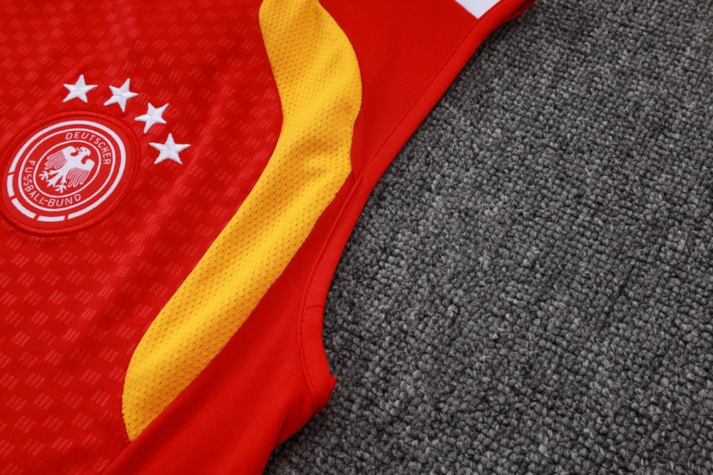 2026 Germany Red Training Set Shirt and Shorts