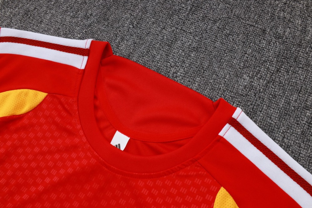 2026 Germany Red Training Set Shirt and Shorts