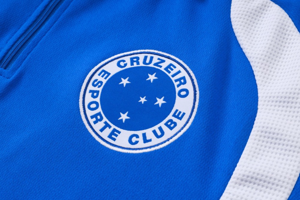 2026 Cruzeiro Colorful orchid blue Training Set Shirt and Shorts