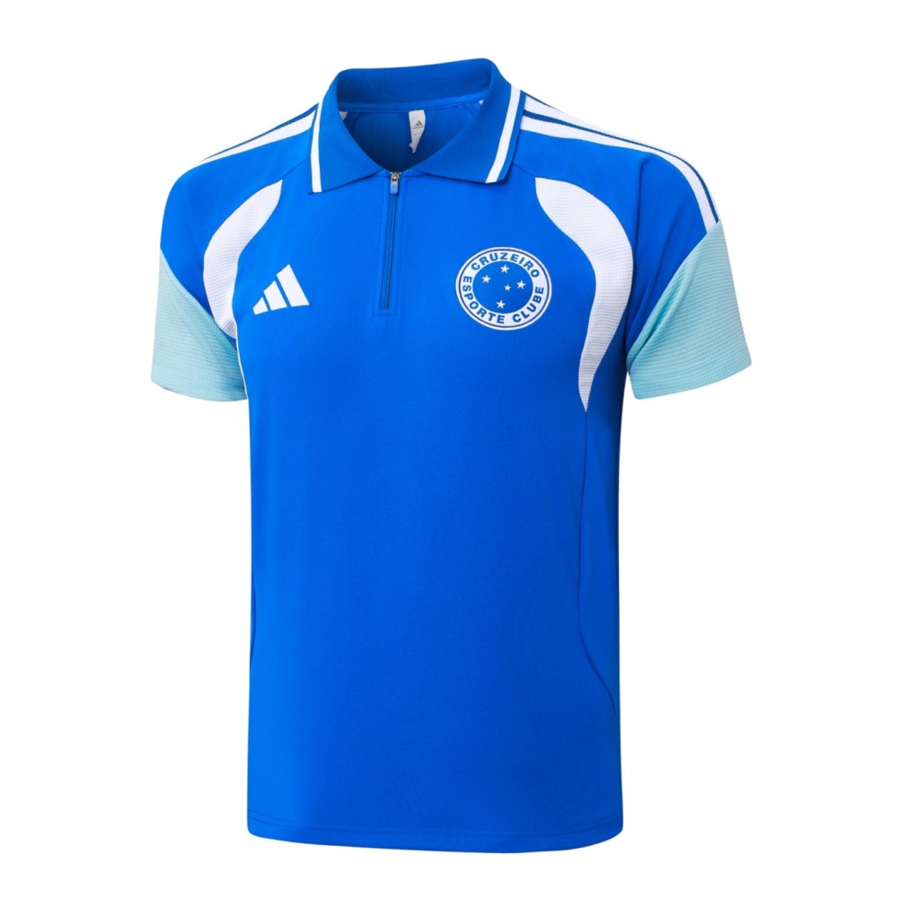 2026 Cruzeiro Colorful orchid blue Training Set Shirt and Shorts
